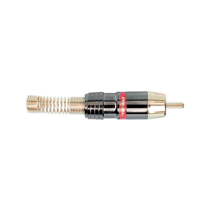 PROEL STAGE MRCA48RD PROEL RCA CONNECTORS wtyk męski RCA do montażu na kablu